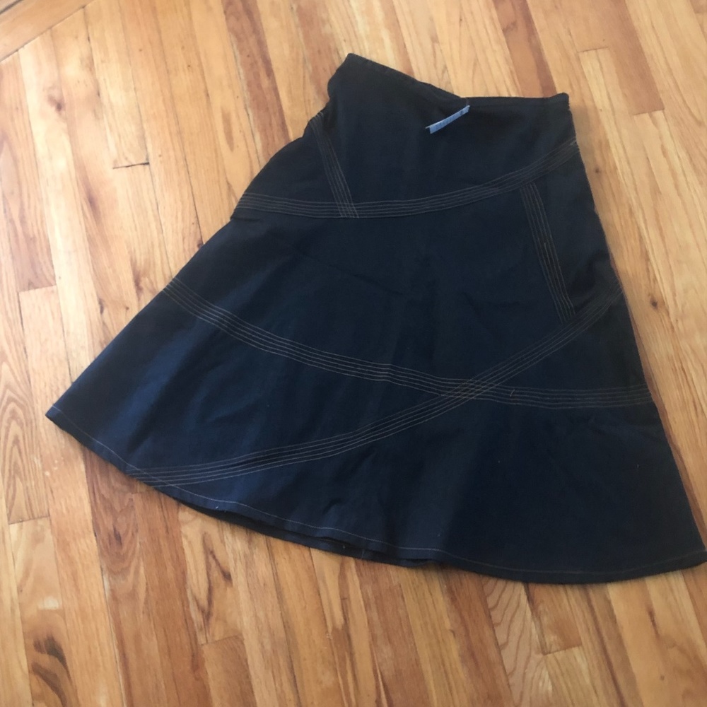 Denim Skirt, New with tags, side zipper.